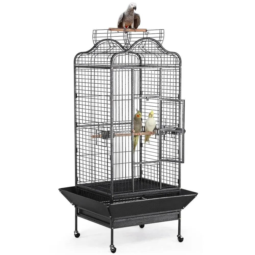 Yaheetech 63 Inch Large Parrot Cage with Open Playtop