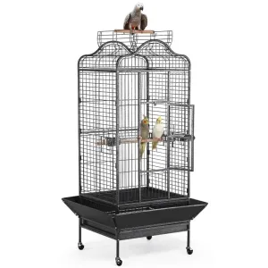 Yaheetech 63 Inch Large Parrot Cage with Open Playtop