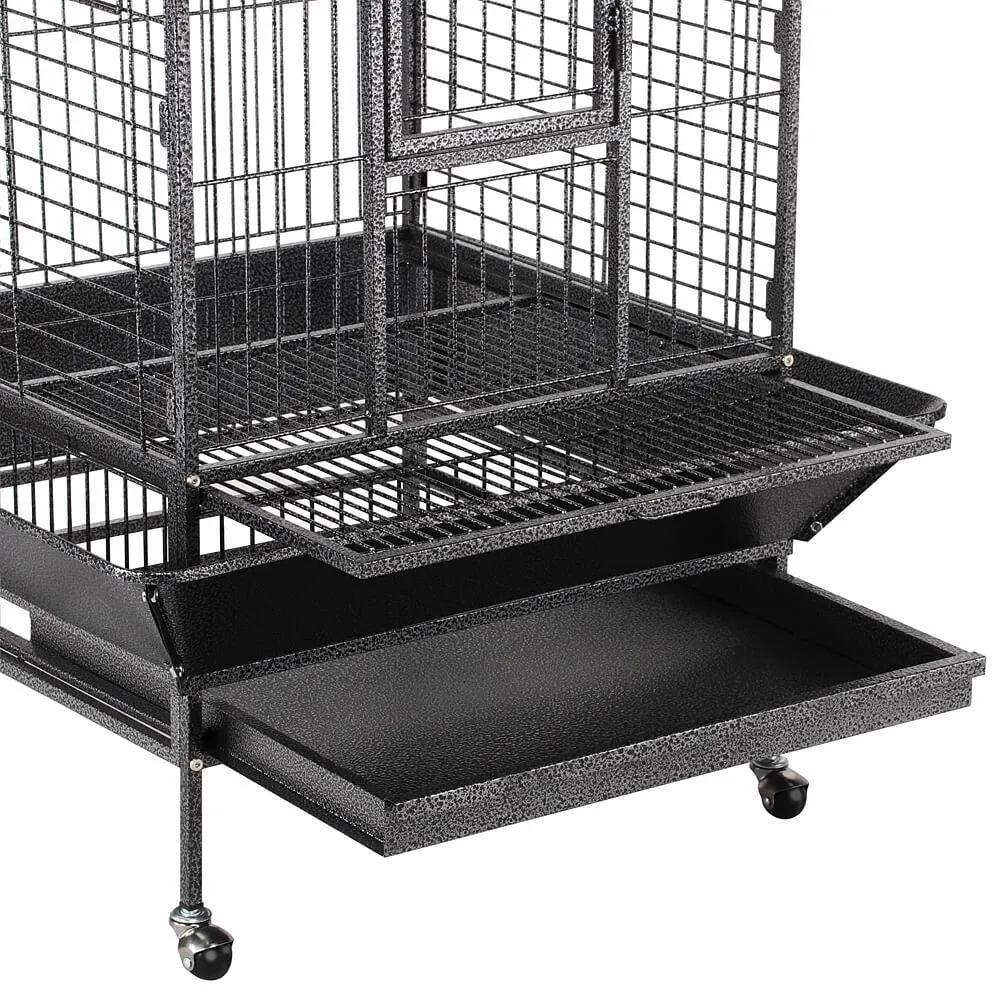 Yaheetech 63 Inch Large Parrot Cage with Open Playtop